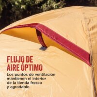 Coleman Darwin 3 Plus 3 személyes Kupola sátor 325 x 180 x 130 cm - Bézs
