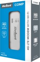 Rebel RB-0700 Hordozható 4G LTE USB WiFi Router - Fehér