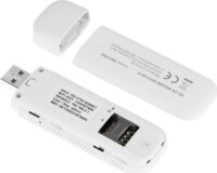 Rebel RB-0700 Hordozható 4G LTE USB WiFi Router - Fehér