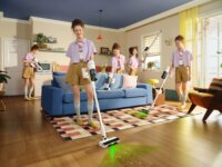Roborock H60 Hub Porzsák Nélküli álló / kézi porszívó 350W - Fehér