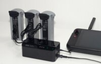 Autel 102002545 Akkumulátor töltő EVO Max sorozatú drónokhoz 200W - Fekete