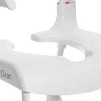 Etac Clean Rehabilitációs Fürdető- és toalett szék Max 180kg - Fehér