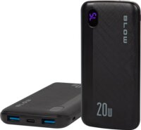 BLOW PB10B Powerbank USB-A + Type-C / 10000mAh 20W - Fekete