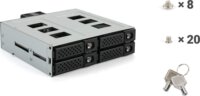 Fantec 2521 4x 2.5" HDD/SSD Hot-Swap Beépítő Keret