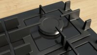 Bosch PNP6B6K40 Serie 4 Beépíthető 4 zónás Gáz Főzőlap - Fekete