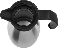 Emsa 508932 SOFT GRIP Termosz kancsó 1L - Inox / Fekete