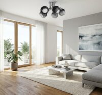 Activejet AJE-PALOMA 5P E27 5x40W függesztett lámpatest - Ezüst