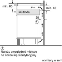 Bosch PVQ61CHB1E Smart Beépíthető 4 zónás Indukciós Főzőlap 7400 Watt - Fekete