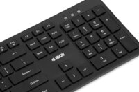 iBOX Workstation Pro Kit RF Wireless Billentyűzet + Egér ENG - Fekete