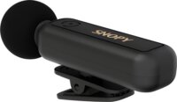 Snopy SN-MW80 Wireless USB-C Csiptetős Mikrofon - Fekete