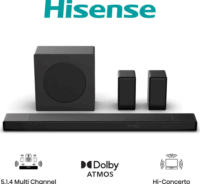 Hisense AX5140Q 5.1.4 Hangprojektor 600 Watt - Fekete