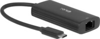 Club 3D CAC-2531 USB-C apa - RJ45 anya 10G Átalakító Adapter - Fekete