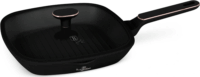 Berlinger Haus BH/8355 Grill Serpenyő fedővel 28cm - Fekete/Rosegold