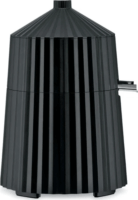 Alessi Plisse Elektromos Citrusprés 80W - Fekete