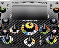 Thrustmaster 4060466 Formula Wheel Add-On Ferrari SF-25 Edition kormány - Fekete (PC / PS4 / PS5)