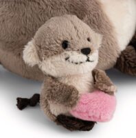 Nici Vidra kicsinyével plüssfigura 20 cm
