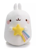 Nici Molang a nyuszi csillaggal plüssfigura 24 x 14.5 cm