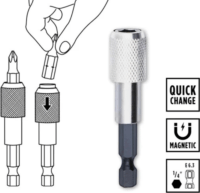 Einhell 118633 PH + PZ + TORX Bit zsebkészlet 10 darabos