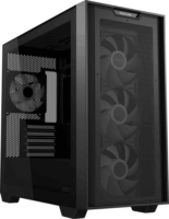 ASUS Ház A21 Plus 850W Midi Torony Számítógépház + 4db 120mm ventilátor - Fekete