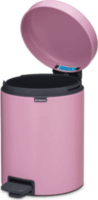Brabantia Treteimer Newicon 5 literes pedálos rozsdamentes acél szemetes - Rózsaszín