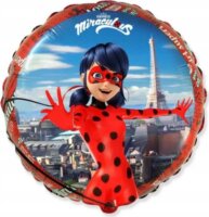 Miraculous Katicabogár kerek fólia lufi 45 cm