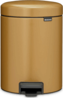 Brabantia Treteimer Newicon 5 literes pedálos rozsdamentes acél szemetes - Arany