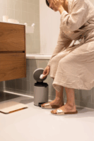 Brabantia Treteimer Newicon 3 literes pedálos rozsdamentes acél szemetes - Szürke