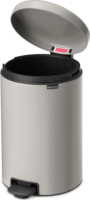 Brabantia Treteimer Newicon 20 literes pedálos rozsdamentes acél szemetes - Szürke