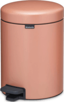 Brabantia Treteimer Newicon 5 literes pedálos rozsdamentes acél szemetes - Réz színű