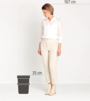 Brabantia Sort & Go 12 literes Szelektív Műanyag szemetes tetővel - Rózsaszín