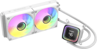 RAIDMAX DIGITAL LD240 ARGB CPU vízhűtés - Fehér