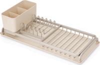 Brabantia edényszárító állvány, evőeszköz tartóval 20 x 46,3 cm - Bézs