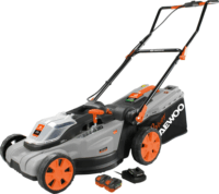 Daewoo DALLM36-380-KIT Akkus Fűnyíró + 2 x 4 Ah Akku + Töltő