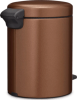 Brabantia Newicon 5 literes pedálos Acél szemetes - Meleg Bronz