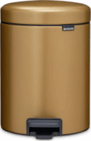 Brabantia Newicon 5 literes pedálos acél szemetes - Sárgaréz