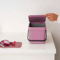 Brabantia Sort & Go 6 literes konyhai hulladékgyűjtő - Rózsaszín