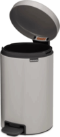 Brabantia Newicon 12 literes pedálos acél szemetes - Szürke