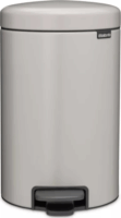 Brabantia Newicon 12 literes pedálos acél szemetes - Szürke