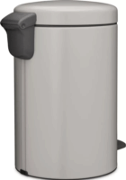 Brabantia Newicon 12 literes pedálos acél szemetes - Szürke