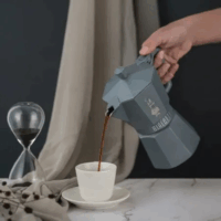 Bialetti Moka Exclusive 3 személyes Kotyogós kávéfőző - Szürke