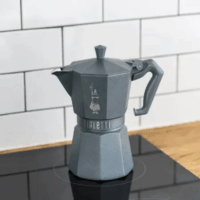 Bialetti Moka Exclusive 3 személyes Kotyogós kávéfőző - Szürke
