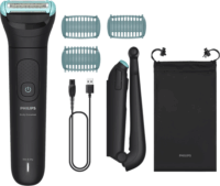 Philips BG5480/15 5000 Series Vezeték nélküli Akkus Nedves-Száraz Testszőrnyíró - Fekete