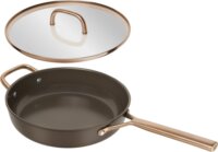 Zwilling Milano Magasfalú Serpenyő Üveg fedéllel 28cm - Barna