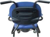 Aston BEST UP Higiéniai Kerekesszék Max 130kg - Kék / Fekete