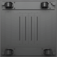 Lanberg 19" Szabadon álló rack szekrény 24U 600x600mm - Fekete