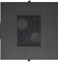 Lanberg 19" Szabadon álló rack szekrény 24U 600x600mm - Fekete