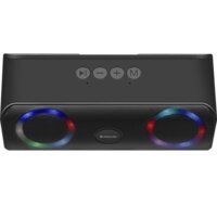 Defender Q1 2.0 RGB Akkus Hordozható Bluetooth Hangszóró 10W - Fekete