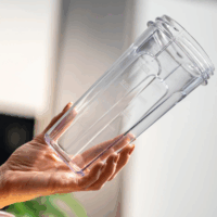 Guzzini Sous Chef On the go Hordozható turmixgép 600ml / 320W - Bézs/Inox