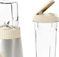 Guzzini Sous Chef On the go Hordozható turmixgép 600ml / 320W - Bézs/Inox