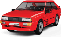 COBI Audi Quattro 1980 Piros autó műanyag makett 1:35